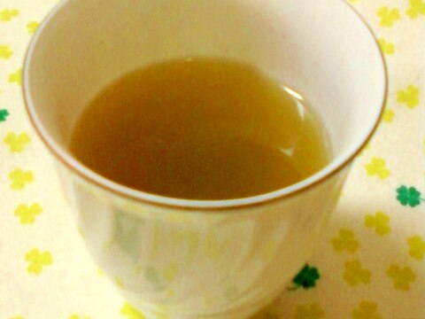 ☆・暖まりたい時には☆生姜蜂蜜レモン玄米茶☆*:・